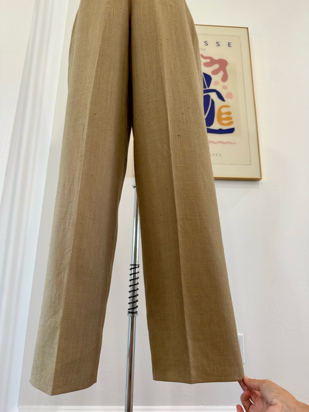 Vintage 80’s/90’s High-Waist Pleated Trousers - Picture 14 of 16
